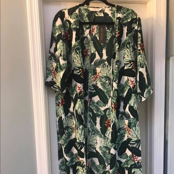 Rachel Zoe safari print kimono - Picture 1 of 3